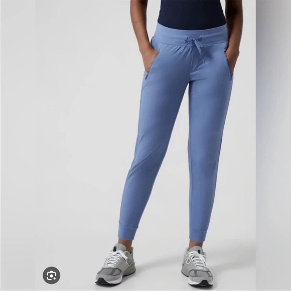 Athleta Trekkie North Jogger Sz 20 Enchanted Blue Hiking Trail Pants - Picture 1 of 5